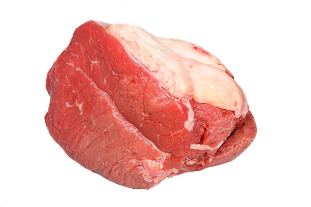 Raw joint of topside of beef